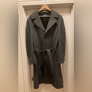 Vintage Pendleton Belted Overcoat 42